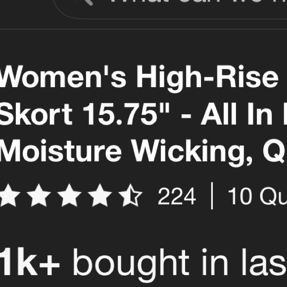 All in Motion White High-rise Pleated Moisture Skirt - Picture 15 of 16